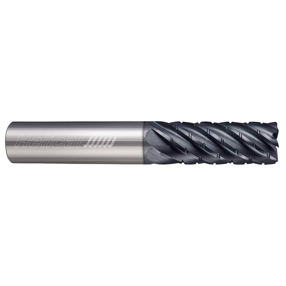 Corner Radius End Mill: 1/4