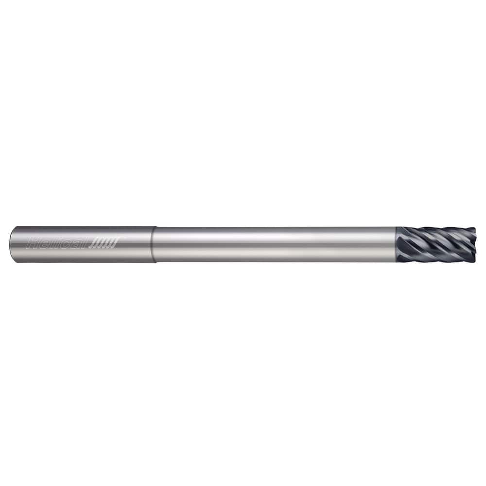 Corner Radius End Mill: 1/4