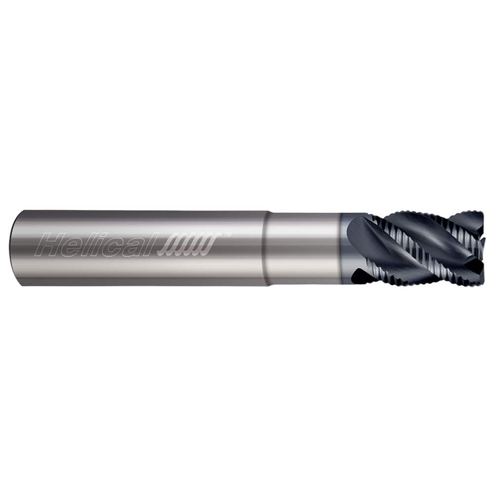 Corner Radius End Mill: 1/4