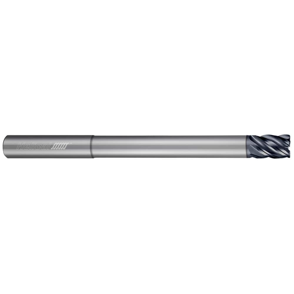 Corner Radius End Mill: 1/4