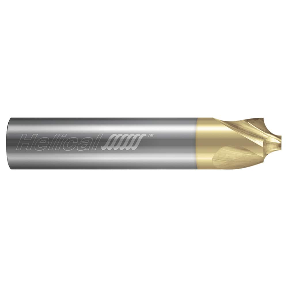 Corner Rounding End Mills, Mill Diameter (Inch): 1/8 , Mill Diameter (Decimal Inch): 0.1250 , Number Of Flutes: 3 , End Mill Material: Solid Carbide  MPN:87630