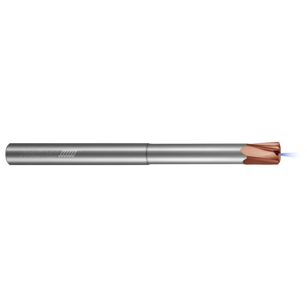 High-Feed End Mills, Mill Diameter (Inch): 1/4 , Mill Diameter (Decimal Inch): 0.2500 , Program Radius (Decimal Inch): 0.0314 , Number of Flutes: 5  MPN:82696