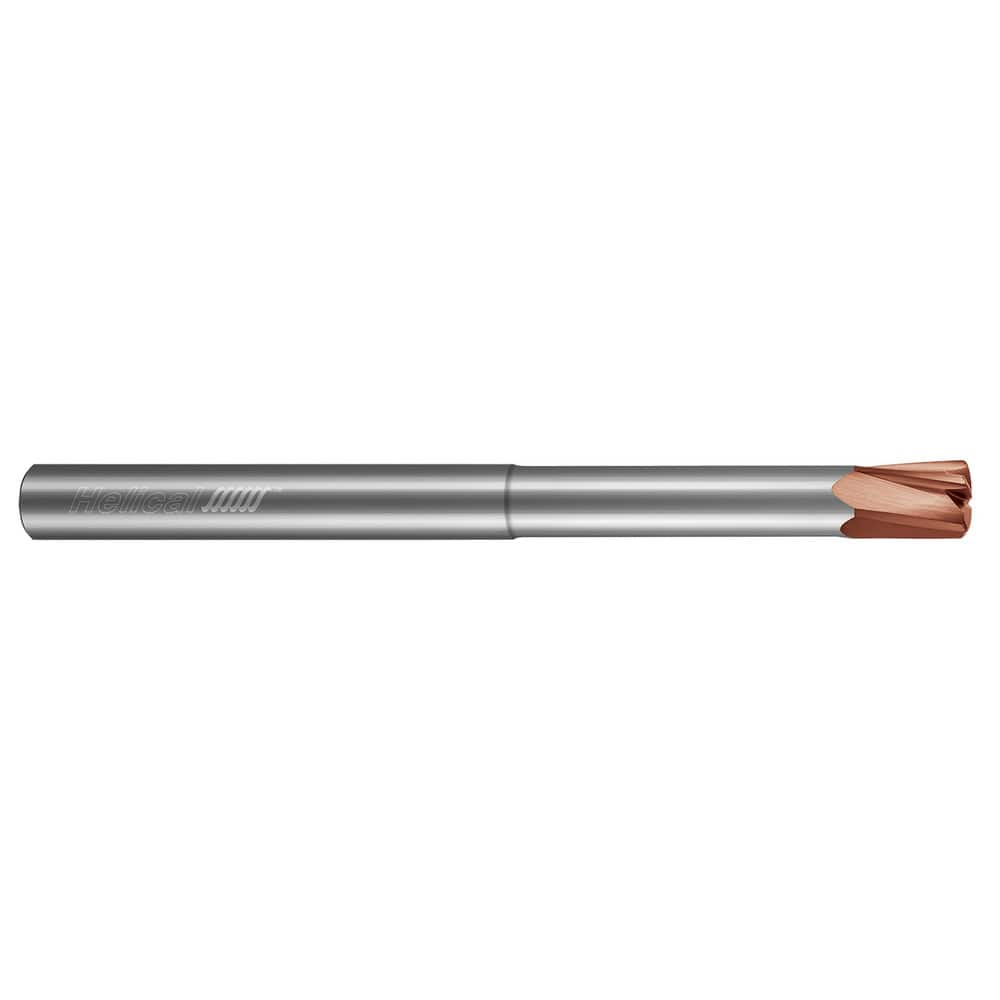 High-Feed End Mills, Mill Diameter (Decimal Inch): 0.1250, Mill Diameter (Inch): 1/8, Program Radius (Decimal Inch): 0.0157, Number of Flutes: 4 MPN:83726