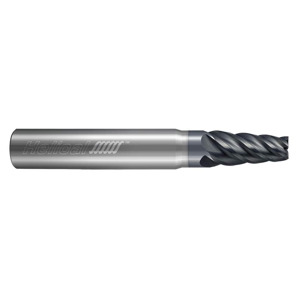 Tapered End Mills, Mill Diameter (Decimal Inch): 0.1250 , Length of Cut (Inch): 3/8 , Taper Angle Per Side: 0.50 , End Mill Material: Solid Carbide  MPN:84906