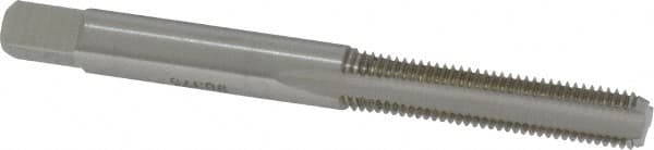 #10-32 UNF, H2, 3 Flute, Bottoming Chamfer, Bright Finish, High Speed Steel Hand STI Tap MPN:3FBB