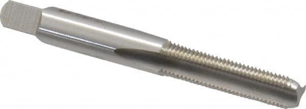 1/4-28 UNF, H2, 3 Flute, Bottoming Chamfer, Bright Finish, High Speed Steel Hand STI Tap MPN:4FBB