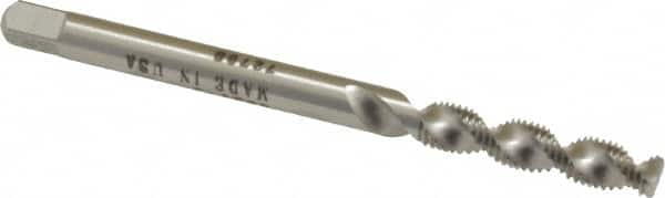 Spiral Point STI Tap: M3 x 0.5 Metric Coarse, 2 Flutes, Bottoming, High Speed Steel, Bright/Uncoated MPN:4681-3