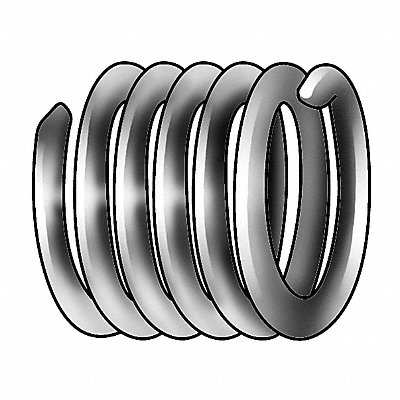 Helical Insert SS M12x1.75mm PK100 MPN:A1084-12CN180