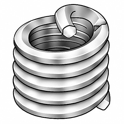 Helical Insert Lock M3.5x0.5 PK100 MPN:A4184-3.5CNW035