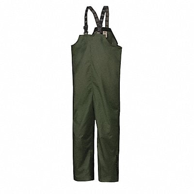 Rain Bib Overall Unrated Green 2XL MPN:70529_480-2XL