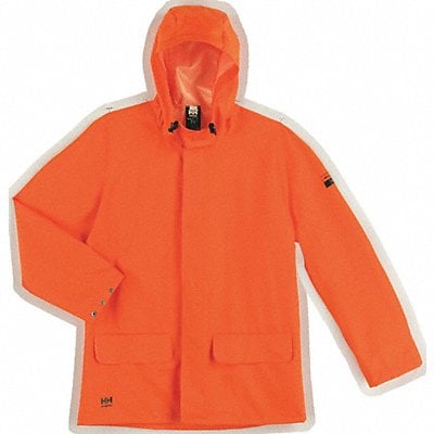 Rain Jacket PVC/Polyester Orange 2XL MPN:70129_290-2XL