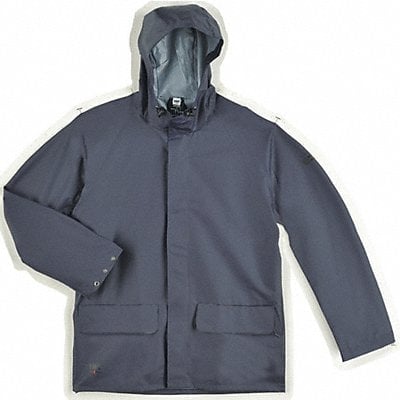 Rain Jacket PVC/Polyester Navy 2XL MPN:70129_590-2XL