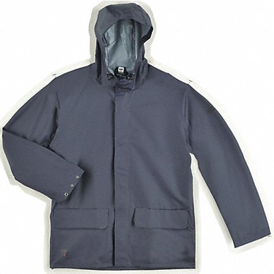 Rain Jacket PVC/Polyester Navy S MPN:70129_590-S