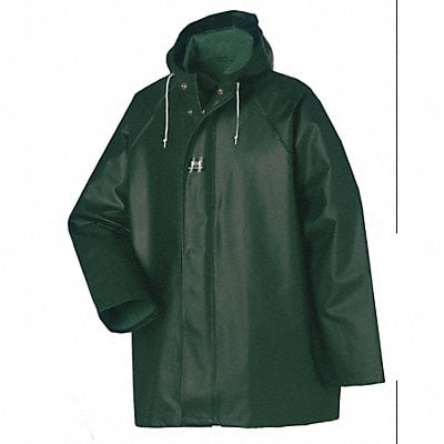 Rain Jacket with Hood Green 3XL MPN:70300_490-3XL