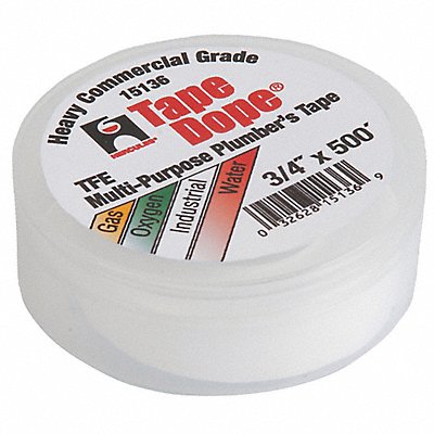 Thread Sealant Tape 3/4 W White MPN:15136