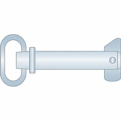 Hitch Pin Swivel Lock 1/2 x3-1/2 Zc Clr MPN:HPSL-0500-3500
