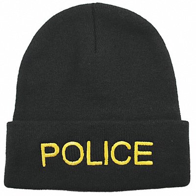 Police Watch Cap Beanie Black Universal MPN:6888