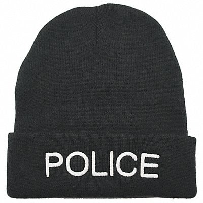 Police Watch Cap Beanie Black Universal MPN:6890