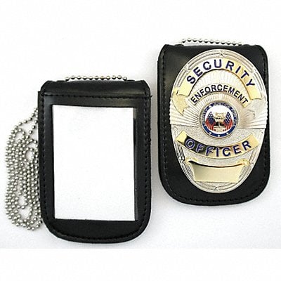 Badge Holder Universal Black MPN:9130U