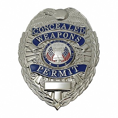 Metal Badge Concealed Weapons Permit MPN:4104N