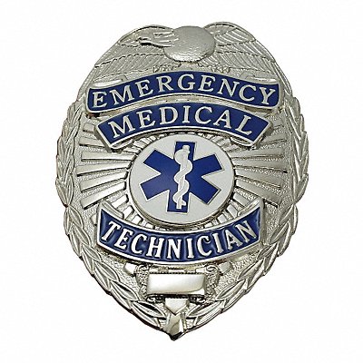 Metal Badge Emergency Medical Tech Nckl MPN:4182N