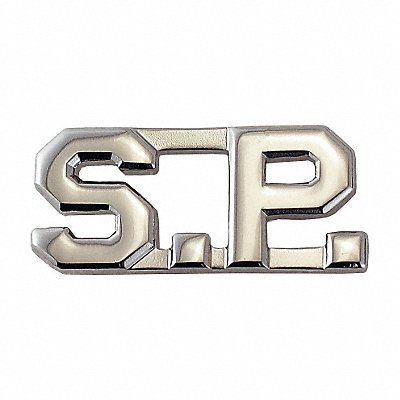 Metal Rank Insignia S.P. Nickel PR MPN:4330N