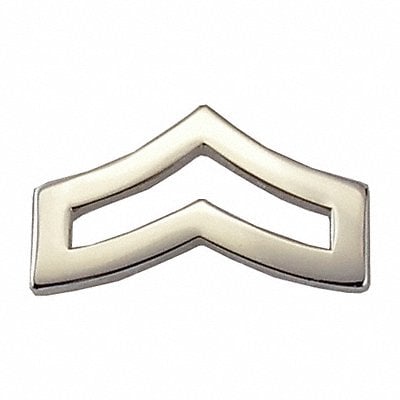 Metal Rank Insignia CPL. Chevron Nckl PR MPN:4405MN