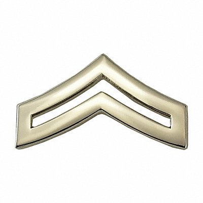 Metal Rank Insignia CPL. Chevron Nckl PR MPN:4420RN