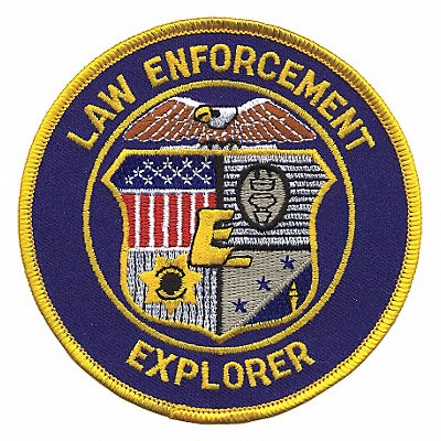 Embrdrd Patch Law Enforcement Explorer MPN:5283