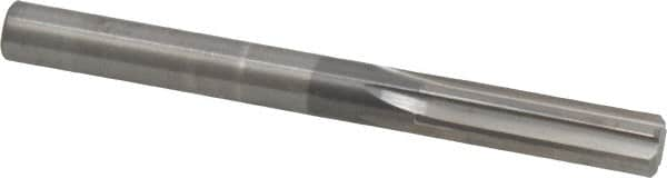 Chucking Reamer: 8 mm Dia, 3-1/4