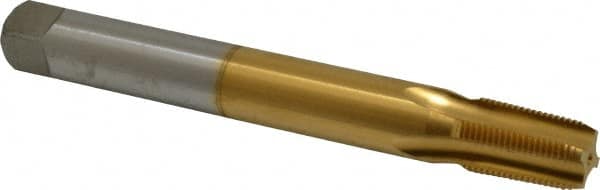 Extension Pipe Tap: 3/8-18 NPT, 4 Flutes, Plug Chamfer, High Speed Steel MPN:K015921AS25