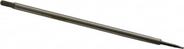 Extension Tap: 2-56, 2 Flutes, H2, Bright/Uncoated, High Speed Steel, Spiral Point MPN:R837659