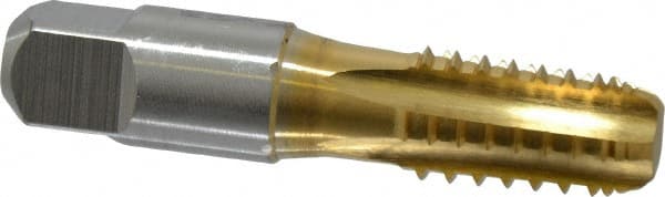 1/4-18 NPT, 5 Flutes, TiN Coated, High Speed Steel, Interrupted Thread Pipe Tap MPN:R127267T-S