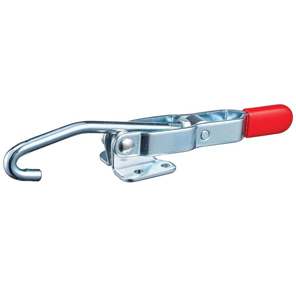 Pull-Action Latch Clamp: Horizontal, 375 lb, U-Hook, Flanged Base MPN:CH-451