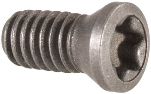 Torx Screw for Indexables: T8, Torx Drive, M2.5 x 0.45 Thread MPN:4006148