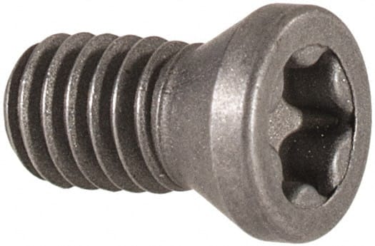 Torx Screw for Indexables: T15, Torx Drive, M3.5 x 0.6 Thread MPN:4006149