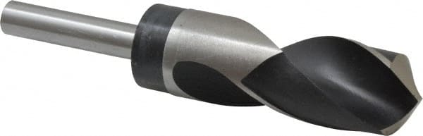 Reduced Shank Drill Bit: 1-15/64'' Dia, 1/2'' Shank Dia, 118 0, High Speed Steel MPN:02388098