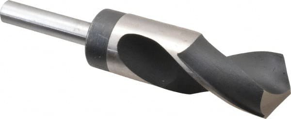 Reduced Shank Drill Bit: 1-9/32'' Dia, 1/2'' Shank Dia, 118 0, High Speed Steel MPN:02388122