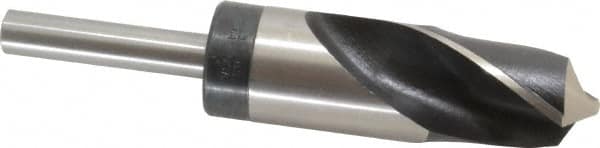 Reduced Shank Drill Bit: 1-19/64'' Dia, 1/2'' Shank Dia, 118 0, High Speed Steel MPN:02388130