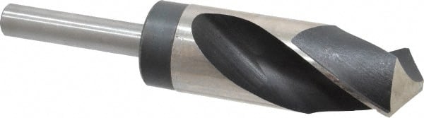 Reduced Shank Drill Bit: 1-5/16'' Dia, 1/2'' Shank Dia, 118 0, High Speed Steel MPN:02388148