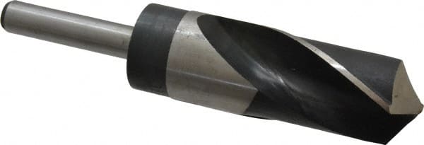 Reduced Shank Drill Bit: 1-21/64'' Dia, 1/2'' Shank Dia, 118 0, High Speed Steel MPN:02388155