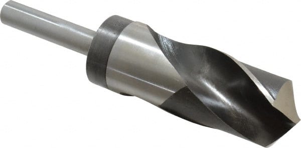 Reduced Shank Drill Bit: 1-13/32'' Dia, 1/2'' Shank Dia, 118 0, High Speed Steel MPN:02388205