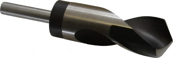 Reduced Shank Drill Bit: 1-7/16'' Dia, 1/2'' Shank Dia, 118 0, High Speed Steel MPN:02388221