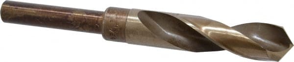 Reduced Shank Drill Bit: 49/64'' Dia, 1/2'' Shank Dia, 118 0, Cobalt MPN:74147596