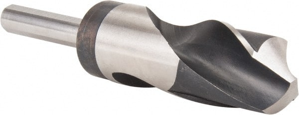 Reduced Shank Drill Bit: 1-5/16'' Dia, 1/2'' Shank Dia, 118 0, High Speed Steel MPN:77429041