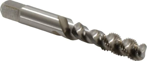 Spiral Flute Tap: 3/8-24, UNF, 3 Flute, Bottoming, 3B Class of Fit, High Speed Steel MPN:K008472AS