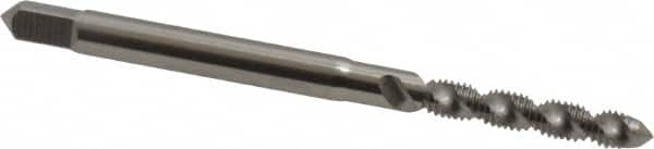 Spiral Flute Tap: M3x0.50 Metric Coarse, 2 Flutes, Plug, 6H Class of Fit, High Speed Steel MPN:K027650AS