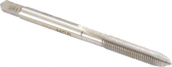 Spiral Point STI Tap: #6-40 UNF, 2 Flutes, Plug, High Speed Steel, Bright/Uncoated MPN:K007023AS