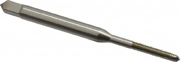 Spiral Point Tap: #2-64, UNF, 2 Flutes, Plug, 2B, High Speed Steel, Bright Finish MPN:K008051AS