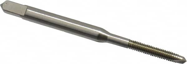Spiral Point Tap: #3-56 UNF, 2 Flutes, Plug, 2B Class of Fit, High Speed Steel, Bright Finish MPN:K008070AS